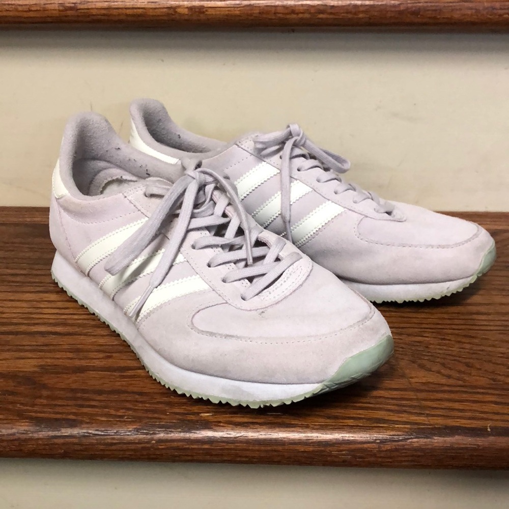 Lavender Adidas Sneakers